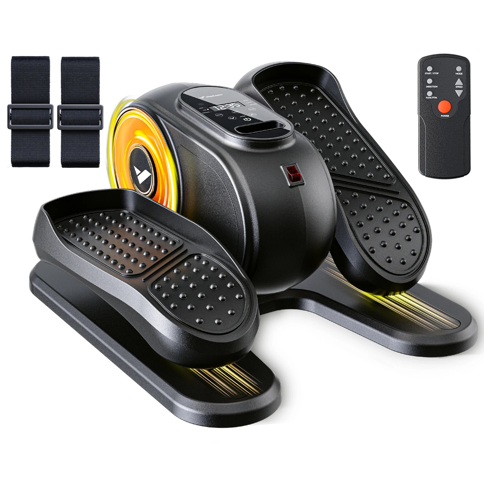 MERACH Under Desk Elliptical Leg Exerciser Electric for Seniors