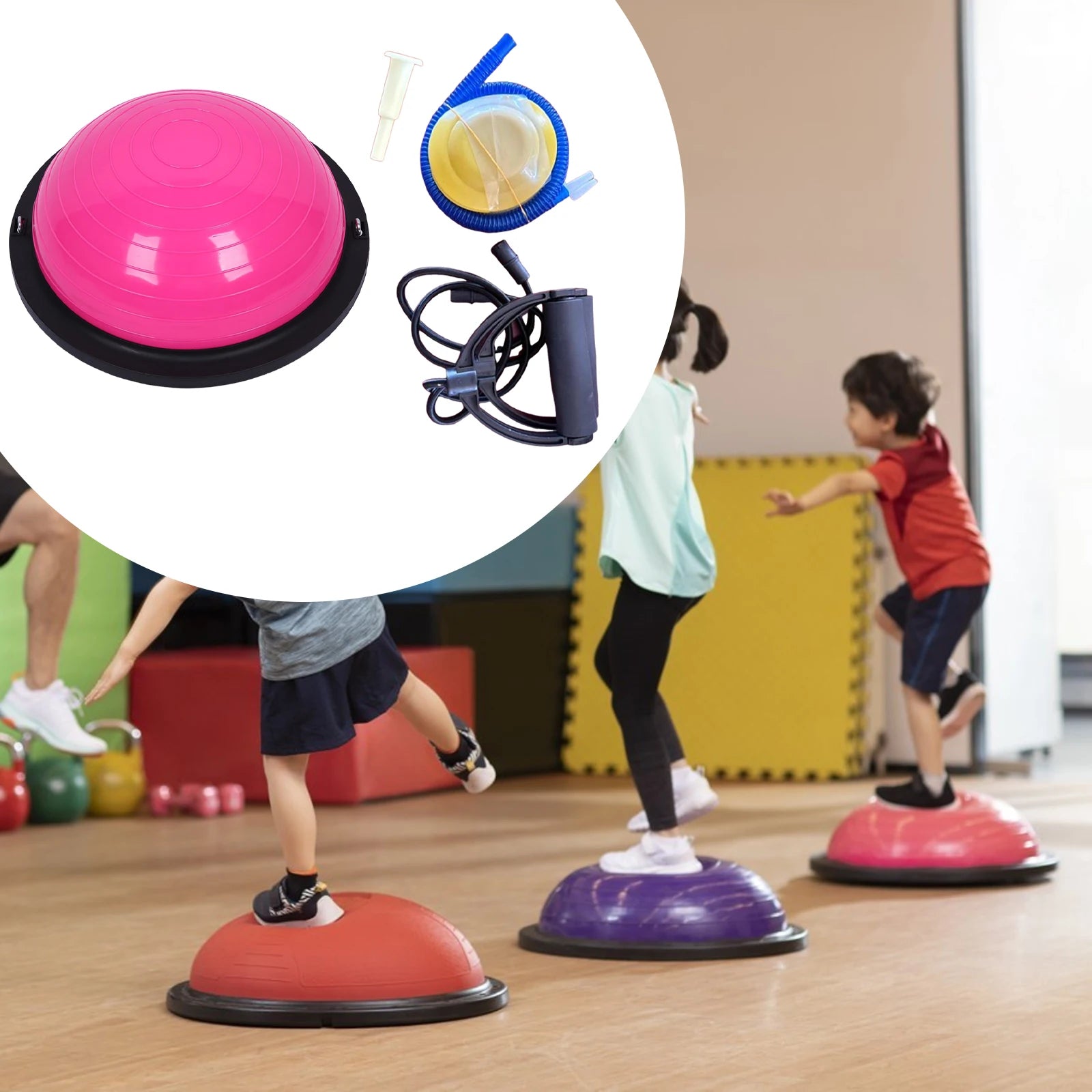 Half Balance Yoga Ball Balance Trainer for Balance Training