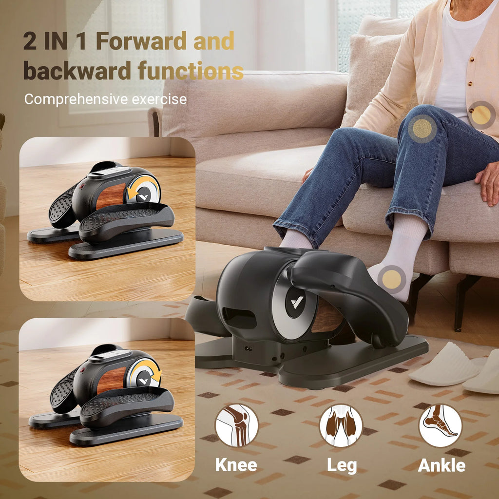 MERACH Under Desk Elliptical Leg Exerciser Electric for Seniors