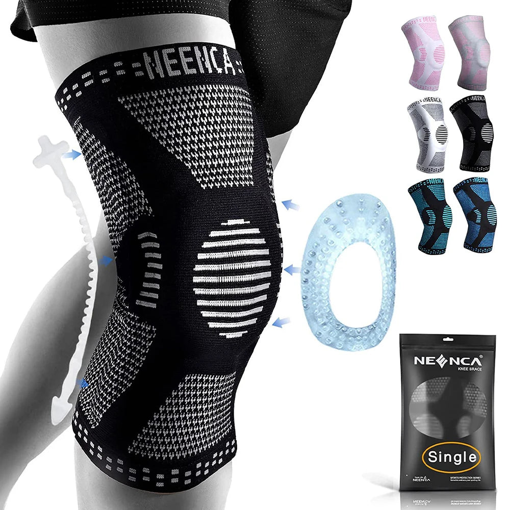 NEENCA Copper Knee Brace Knee Support with Patella Gel Pad