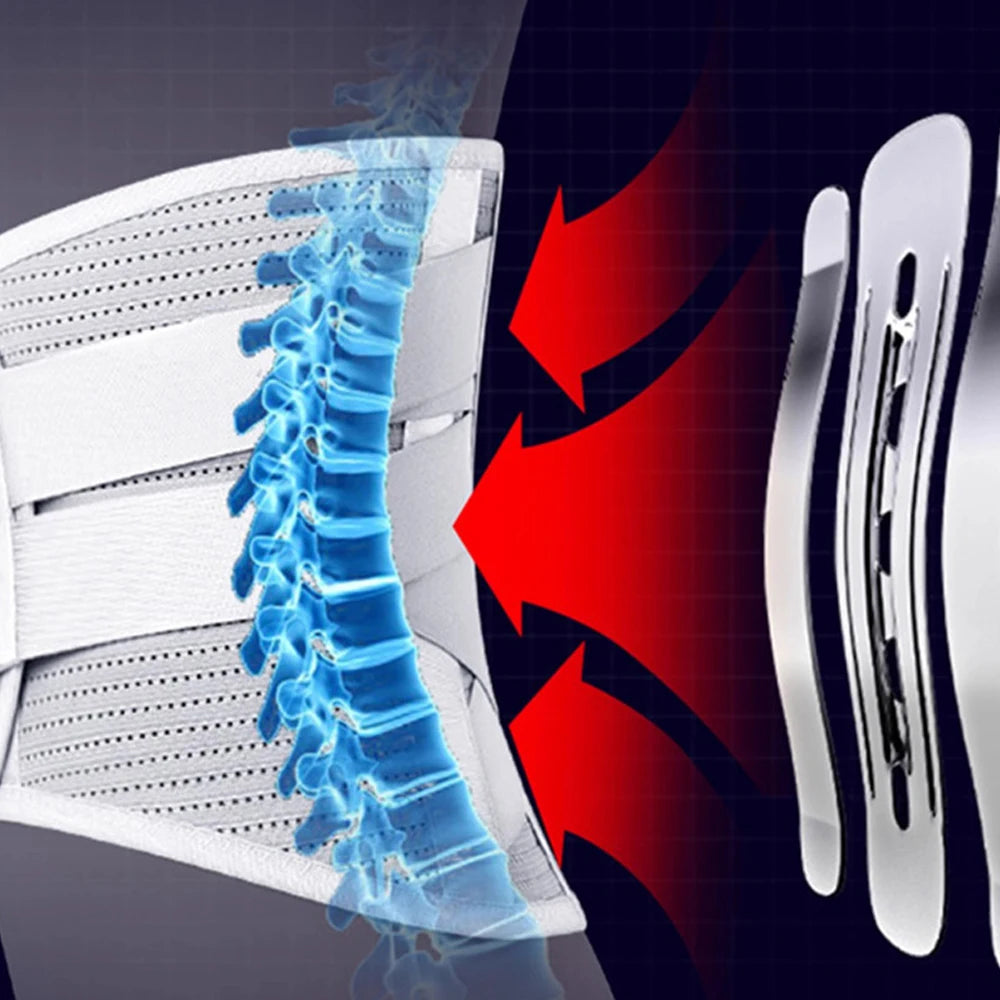 Back Brace for Lower Back Pain Relief, Lumbar Support, Herniated Disc, and Sciatica