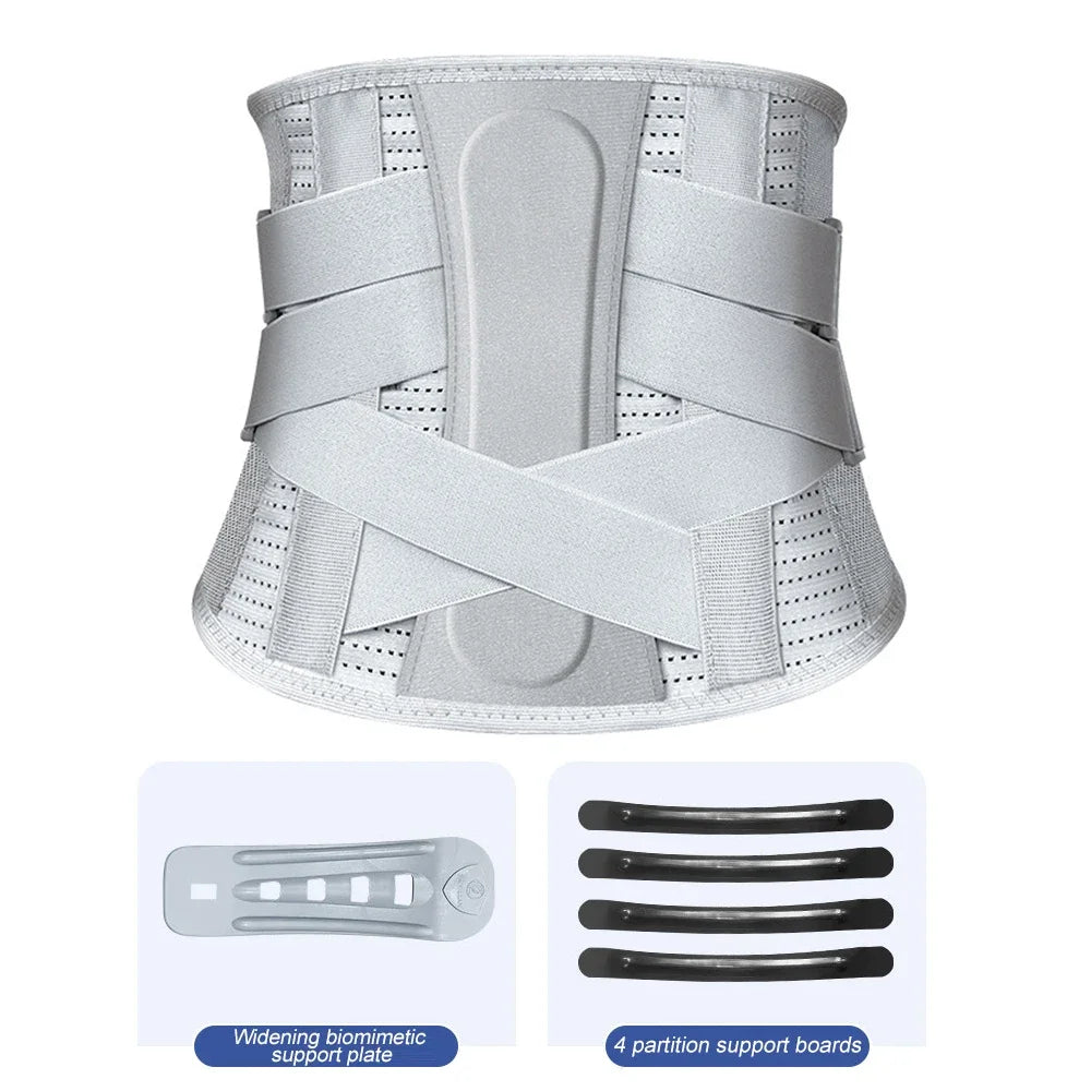 Back Brace for Lower Back Pain Relief, Lumbar Support, Herniated Disc, and Sciatica